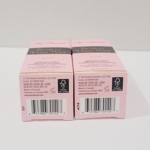 Too Faced Born This Way Undetectable Medium to Full Foundation 1.0 Fl Oz HONEY - Picture 13 of 13